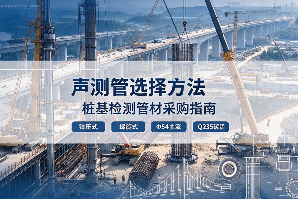 句容声测管选型标准