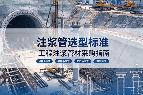 句容注浆管选型标准