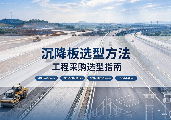 句容沉降板选择方法